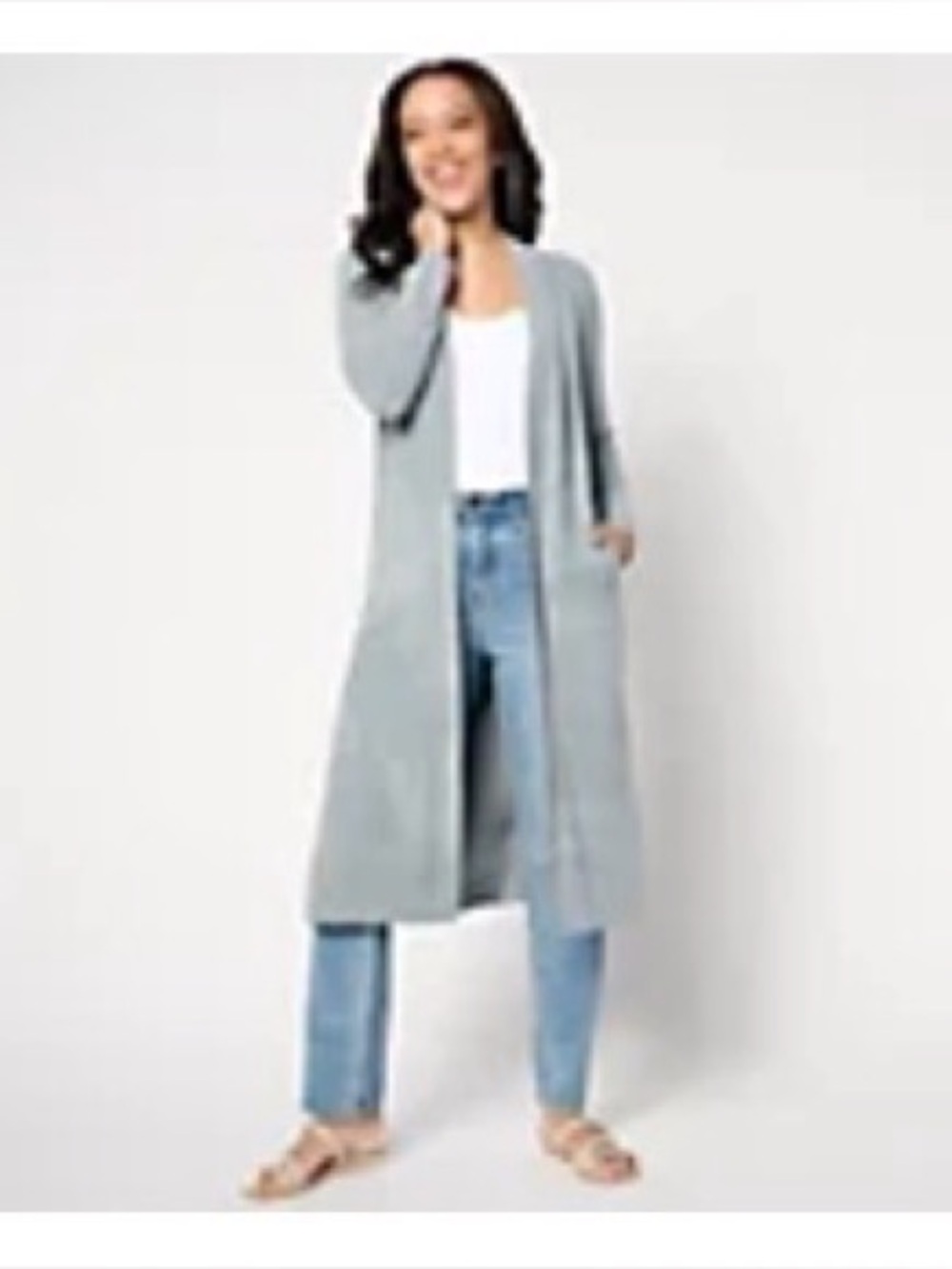 Barefoot Dreams long cardigan size small